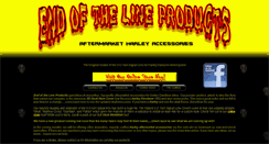 Desktop Screenshot of endofthelineproducts.com